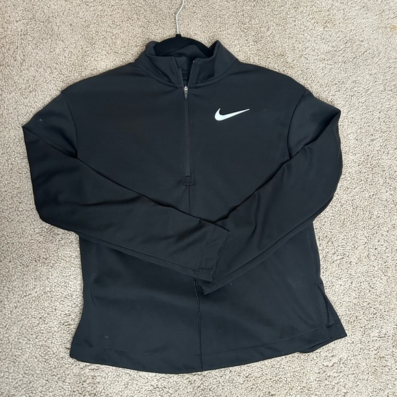 Nike Jackets & Blazers - Nike Black Half Zip Up Jacket